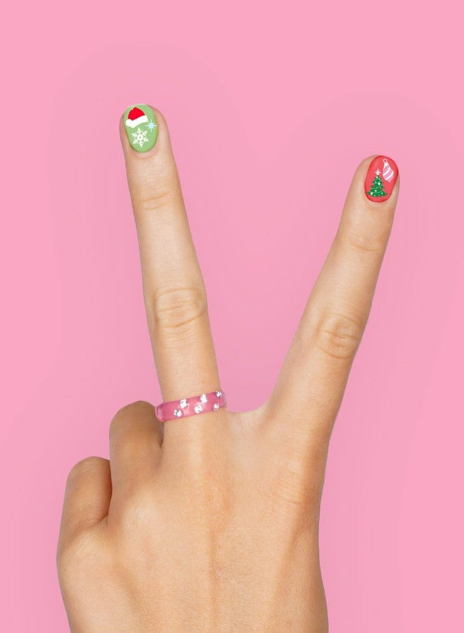 xo, Fetti Christmas Nail Stickers | 744 Stickers | Holiday Party Favor, Festive Xmas Decorations, Santa Baby Manicure, Stocking Stuffer - Image 5